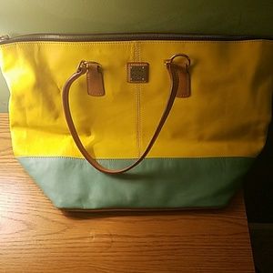 Dooney and Bourke O Ring Shopper Handbag